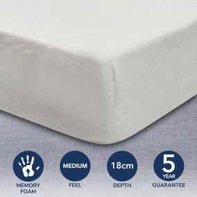 Comfortzone Memory Foam Medium Rolled Mattress