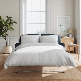 Martha Matte Plush Velvet 2 Seater Double Sofa Bed