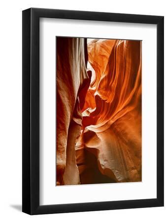Antelope Canyon - Page - Arizona - United States - Black Framed Art Print Wall Art, 8x12