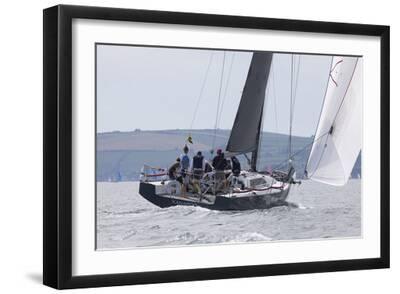 Aqua Adventure - Black Framed Art Print Wall Art, 18x12