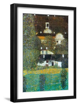 Castle Chamber at Attersee Ii - Black Framed Art Print Wall Art, 12x18 Castle Chamber at Attersee Ii - Black Framed Art Print Wall Art, 12x18