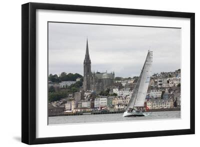 Cityscape Cruise - Black Framed Art Print Wall Art, 18x12 Cityscape Cruise - Black Framed Art Print Wall Art, 18x12