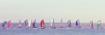 Island Racing - Giclee Print, 36x12