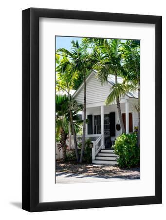 Key West Architecture - Heritage Structures in Old Town Key West - Florida - Black Framed Art Print Wall Art, 8x12 Key West Architecture - Heritage Structures in Old Town Key West - Florida - Black Framed Art Print Wall Art, 8x12