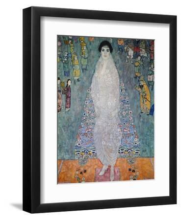 Portrait of Baroness Elisabeth Bachofen-Echt, 1915-16 - Black Framed Art Print Wall Art, 9x12