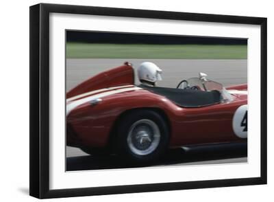 Racing Stripes - Black Framed Art Print Wall Art, 18x12
