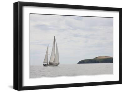 Sea Serenity - Black Framed Art Print Wall Art, 18x12