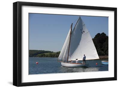 Sea Venture - Black Framed Art Print Wall Art, 18x12
