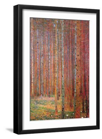 Tannenwald - Black Framed Art Print Wall Art, 12x18