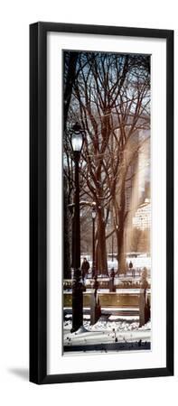 Vertical Panoramic - Door Posters - Black Framed Art Print Wall Art, 8x24